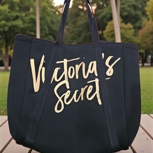Victoria's Secret Black Tote Bag